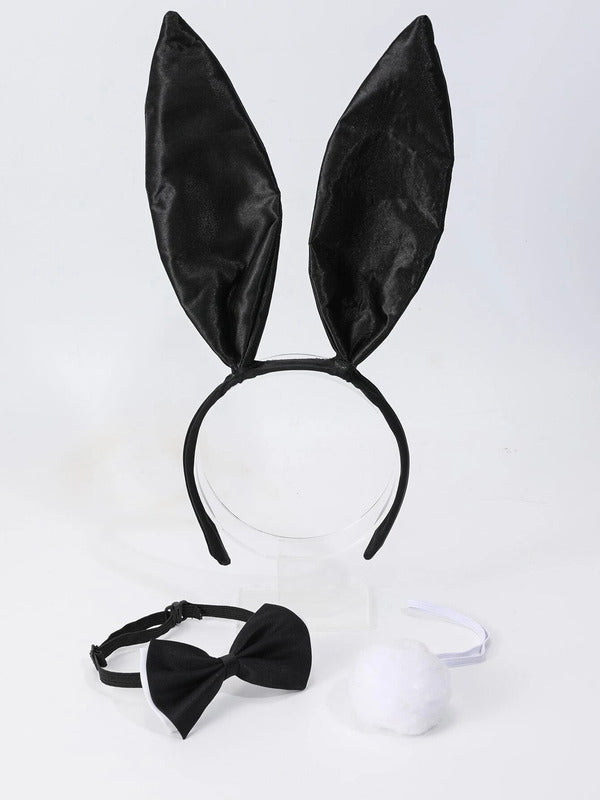 3pcs Rabbit Ear Decor Costume Prop